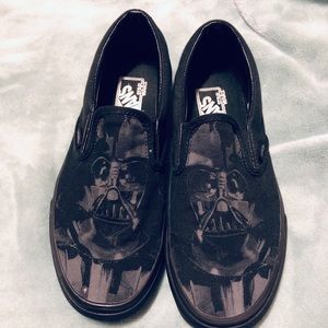 Darth vader Vans slip ons